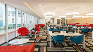 Floss Barber, Inc. collaborated with Penn and Mills + Schnoering Architects on interior design concepts and execution for the 15-month, $80 million renovation of Hill College House at the University of Pennsylvania.
