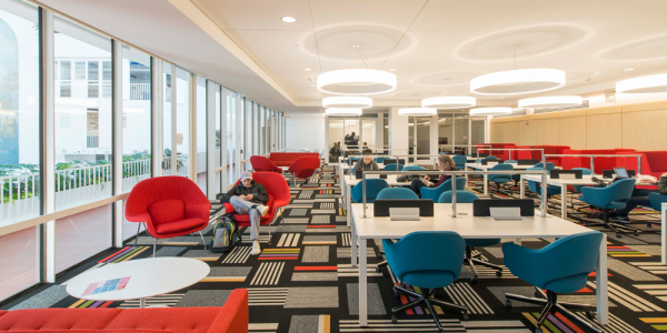 Floss Barber, Inc. collaborated with Penn and Mills + Schnoering Architects on interior design concepts and execution for the 15-month, $80 million renovation of Hill College House at the University of Pennsylvania.